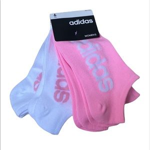 🆕 adidas No Show Socks 6 Pack